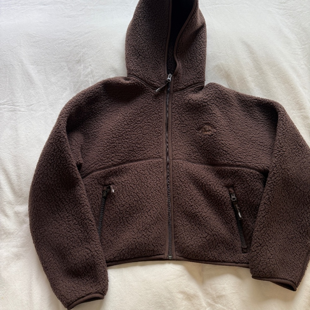 ARITZIA - Cropped Sherpa Polartec size S